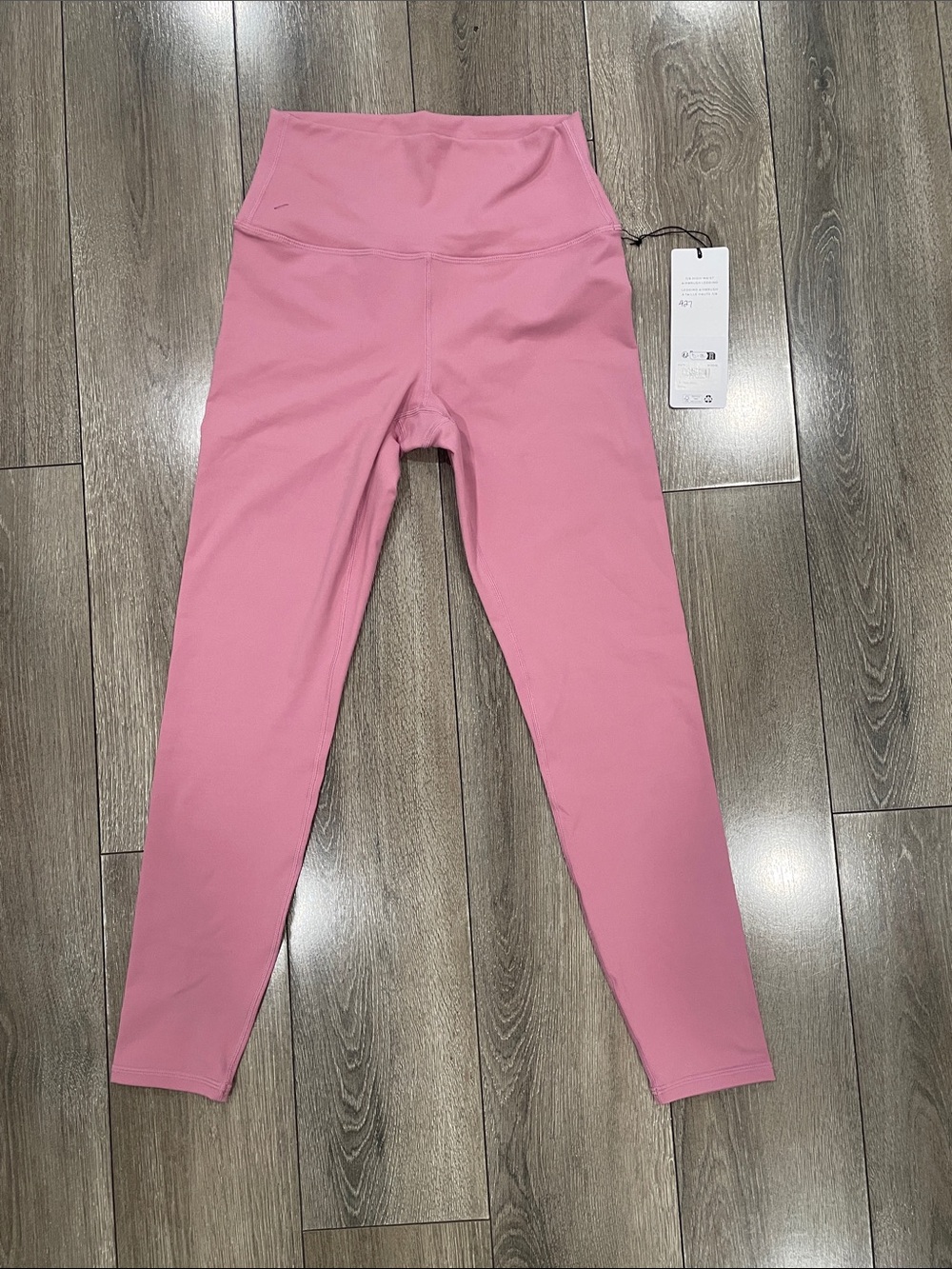 ALO Yoga 7/8 High-Waist Airbrush Legging - Pink Wild Rose